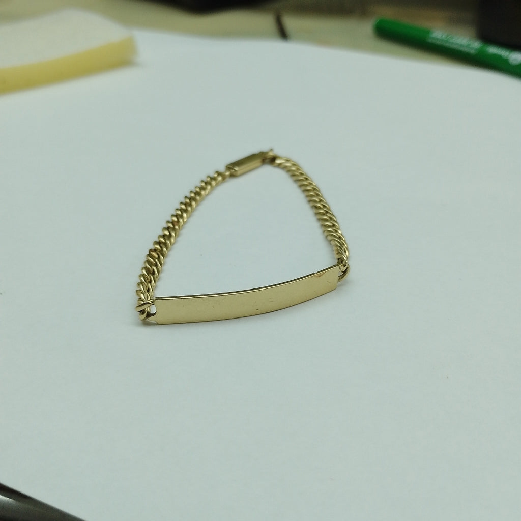 ESCLAVA ORO 14 K 9.8 GRMS (SEMINUEVO)