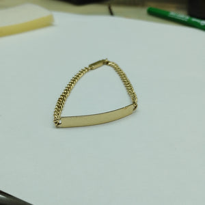ESCLAVA ORO 14 K 9.8 GRMS (SEMINUEVO)