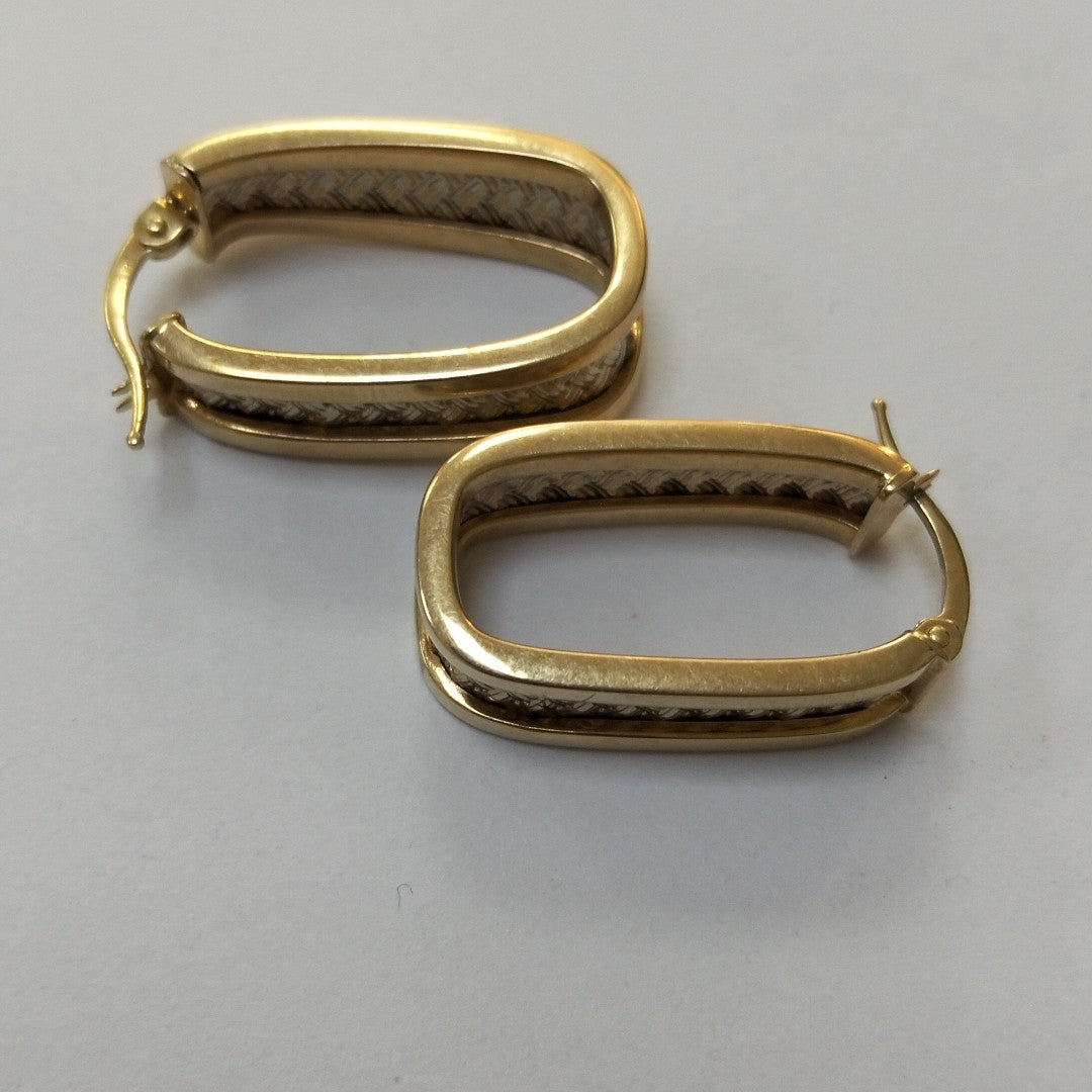 ARRACADAS PAR ORO 14 K 5 GRMS (SEMINUEVO)