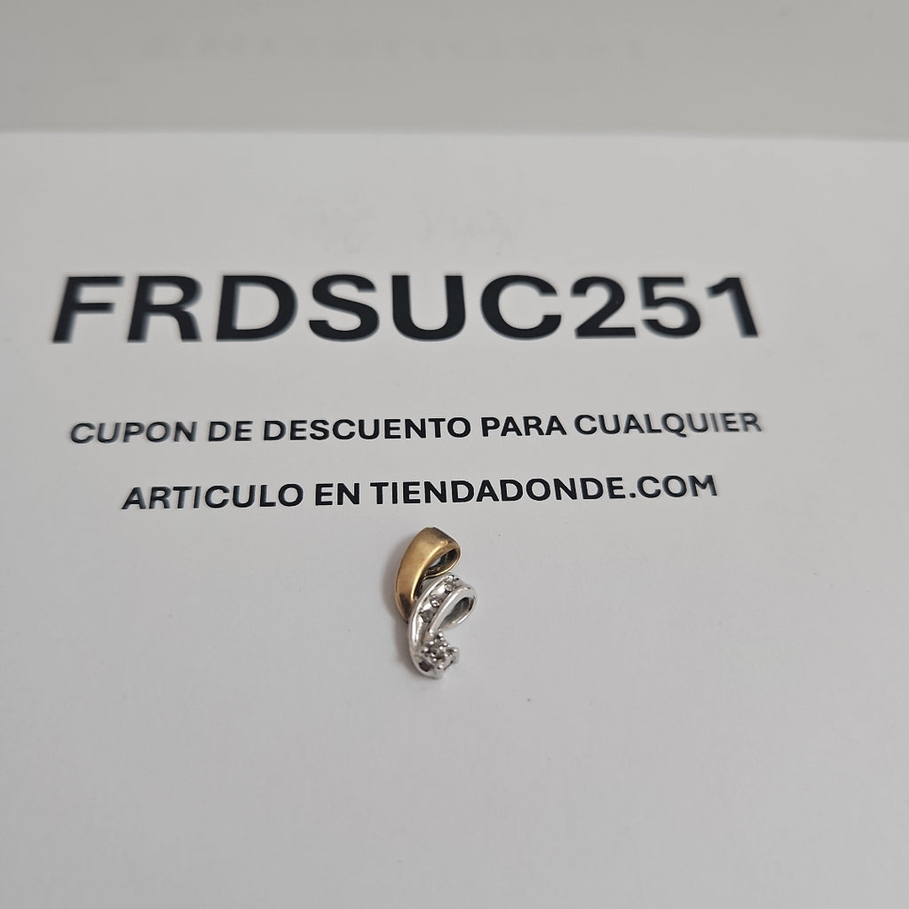 DIJE ORO COMBINADO 10 K 1,10 GRMS (SEMINUEVO)