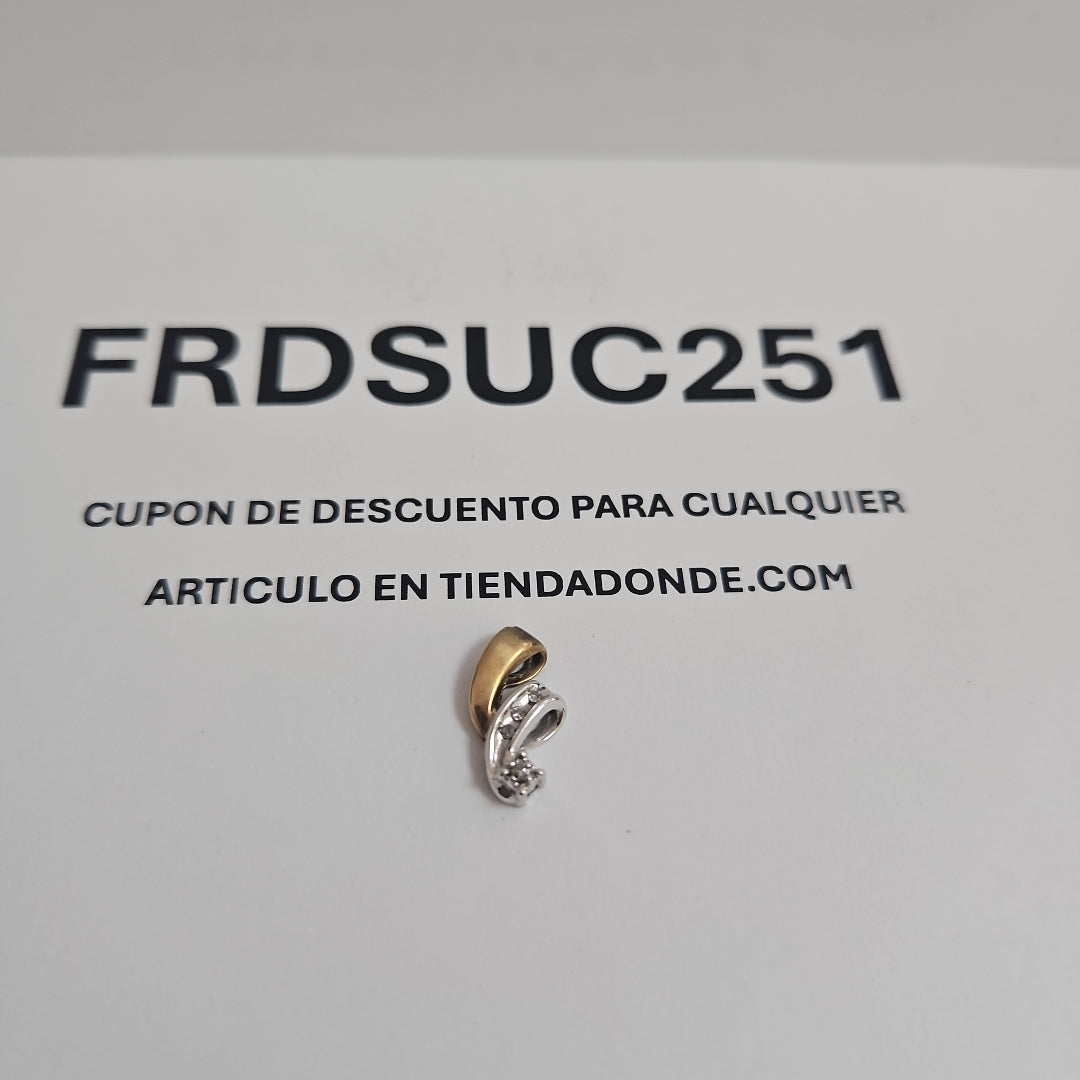 DIJE ORO COMBINADO 10 K 1,10 GRMS (SEMINUEVO)