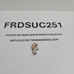 DIJE ORO COMBINADO 10 K 1,10 GRMS (SEMINUEVO)