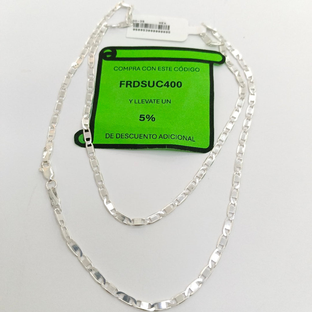 CADENA GUCHI PLATA .925 60 CM 10.53 GR (NUEVO)
