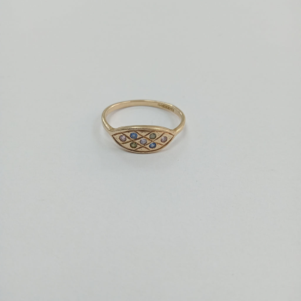 ANILLO ORO 10 K 1,50 GRMS (SEMINUEVO)