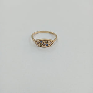ANILLO ORO 10 K 1,50 GRMS (SEMINUEVO)