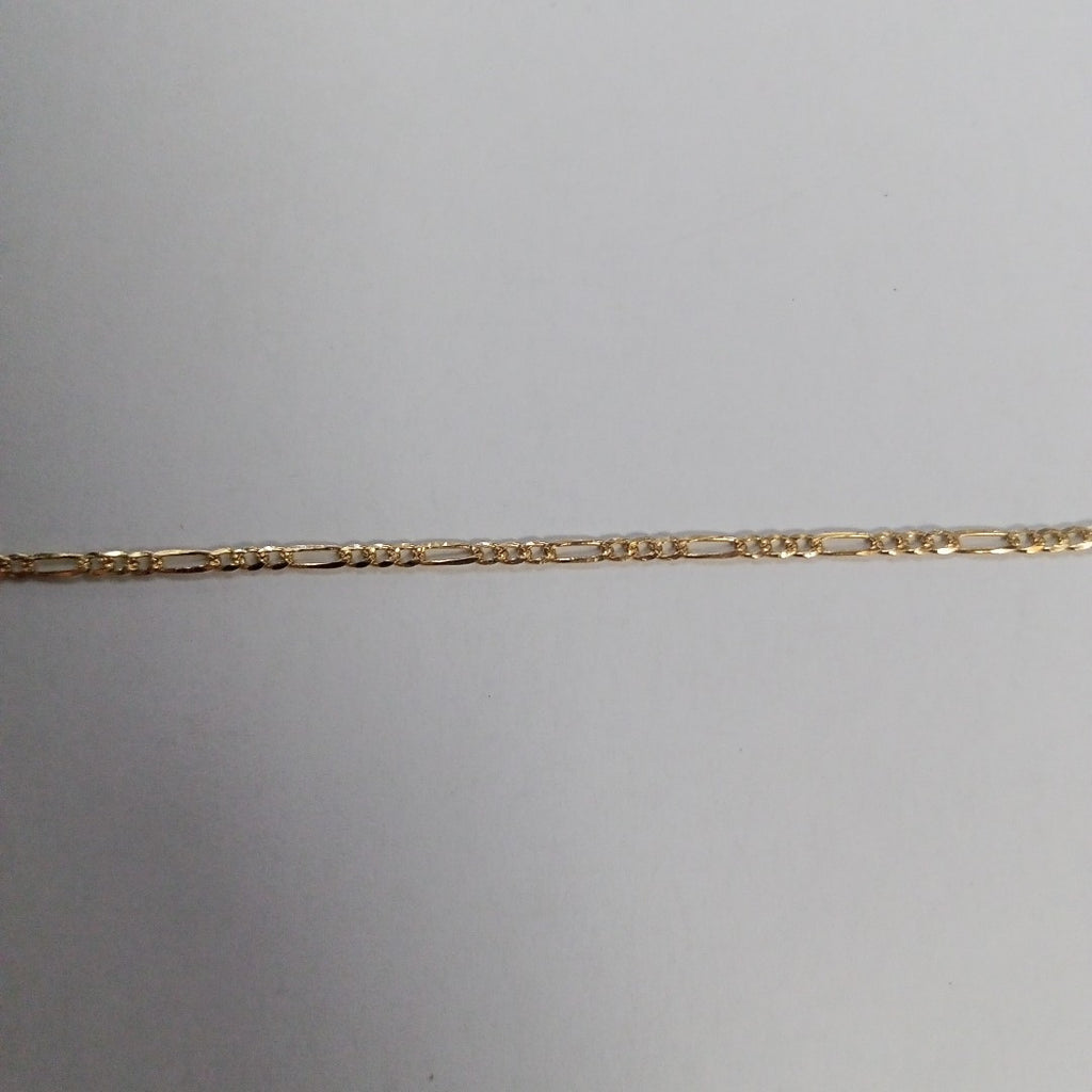 CADENAS 3X1 ORO 14K 55 CM 4 GR (NUEVO)