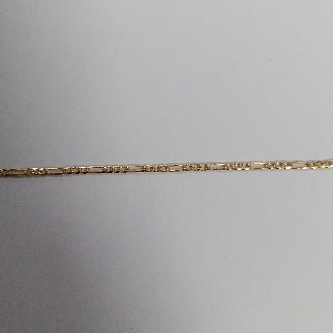CADENAS 3X1 ORO 14K 55 CM 4 GR (NUEVO)