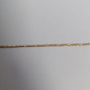 CADENAS 3X1 ORO 14K 55 CM 4 GR (NUEVO)