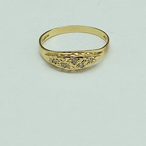 ANILLO ORO 14 K 1.7 GRMS (SEMINUEVO)