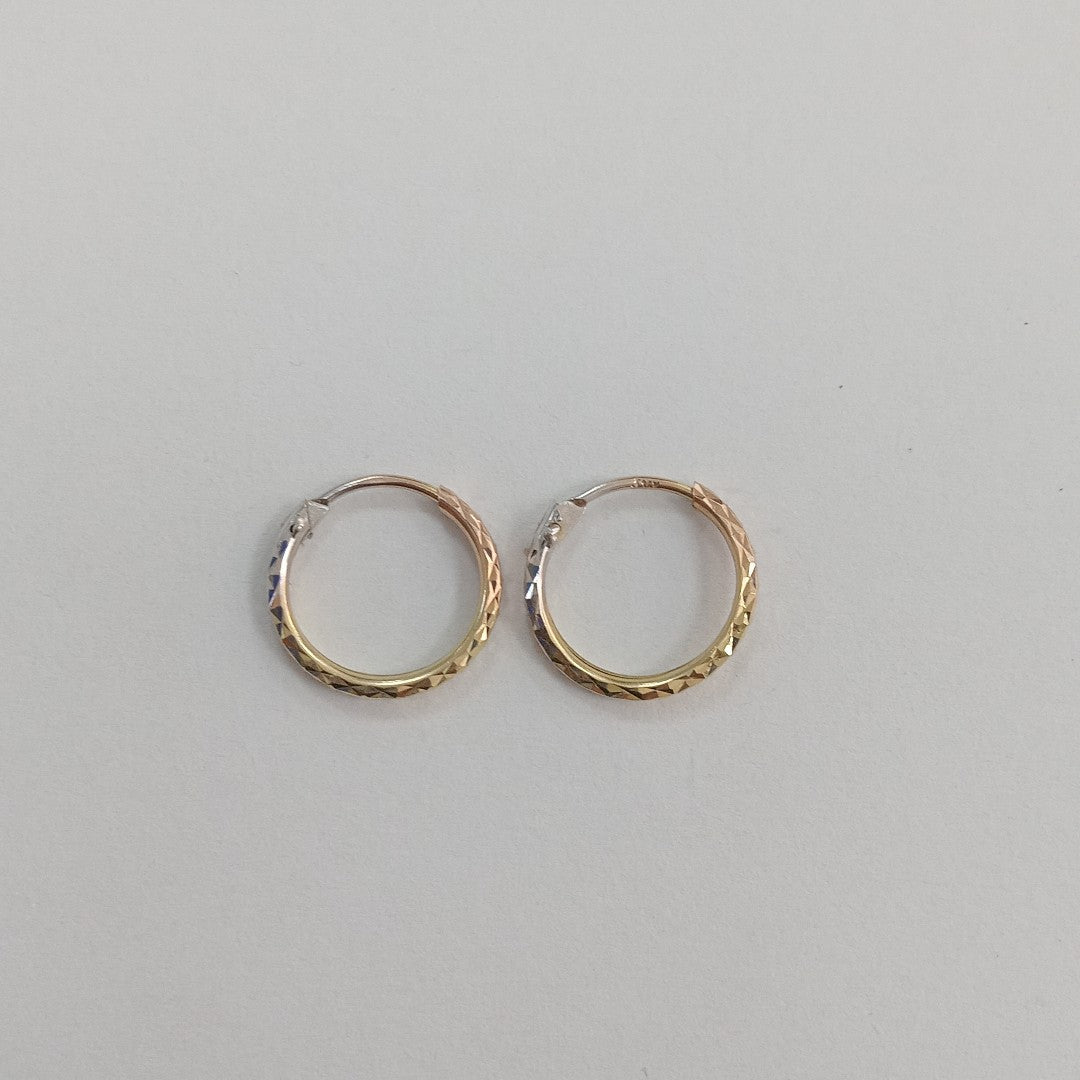 ARRACADAS PAR ORO 10 K 0,90 GRMS (SEMINUEVO)