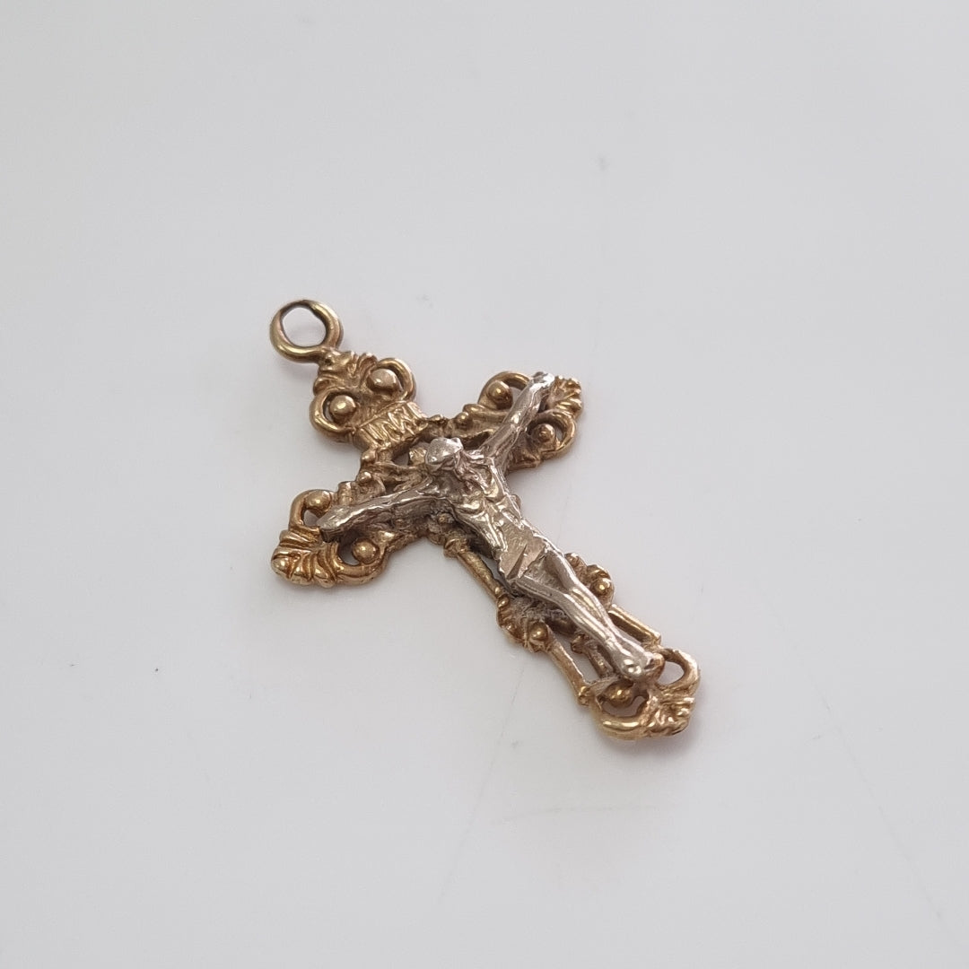 CRUCIFIJO ORO 10 K 1,90 GRMS (SEMINUEVO)