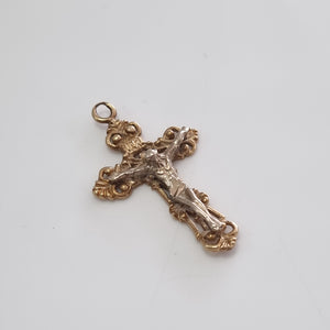CRUCIFIJO ORO 10 K 1,90 GRMS (SEMINUEVO)