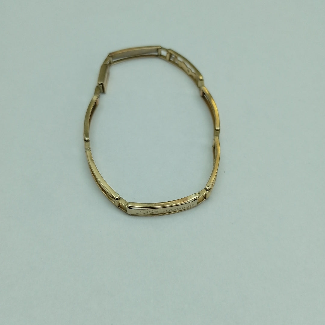 PULSERA ORO 10 K 8.5 GRMS (SEMINUEVO)