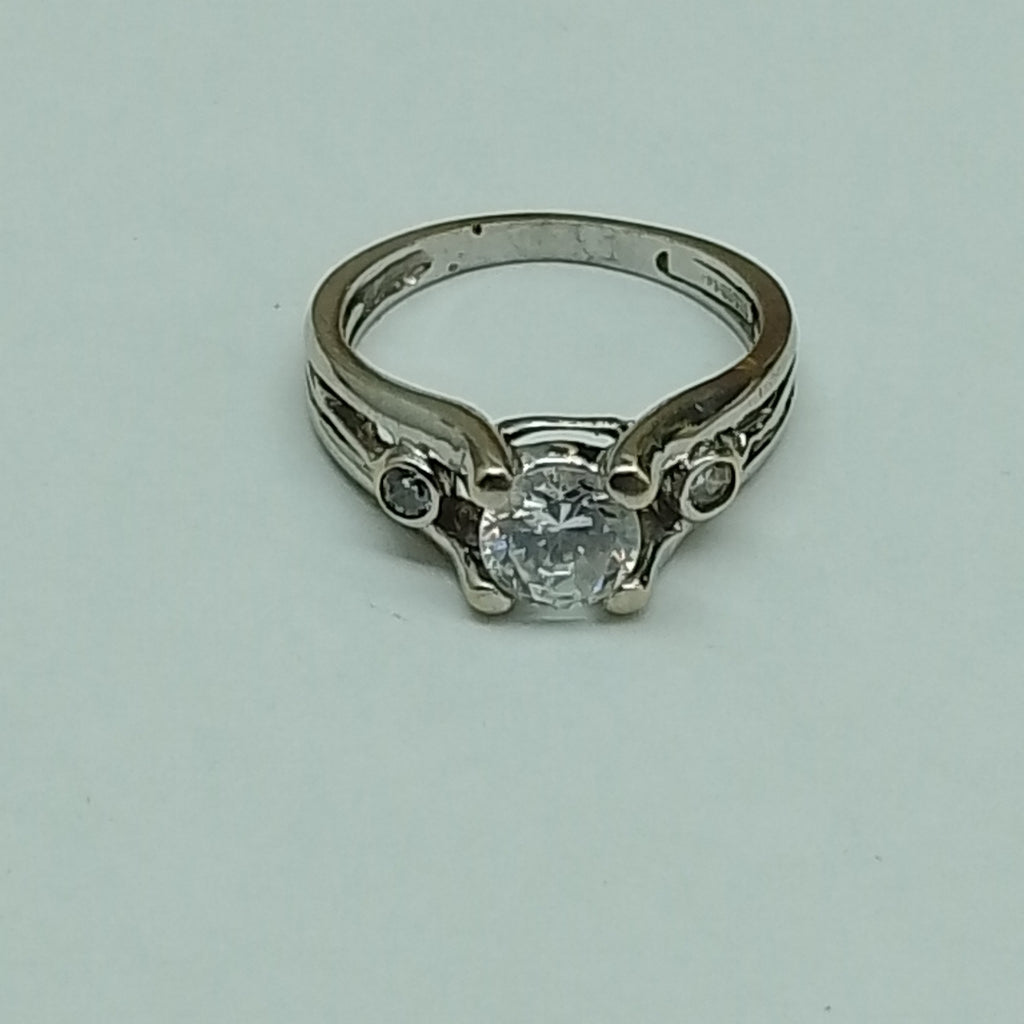 ANILLITO ORO BLANCO 14 K 4.1 GRMS (SEMINUEVO)