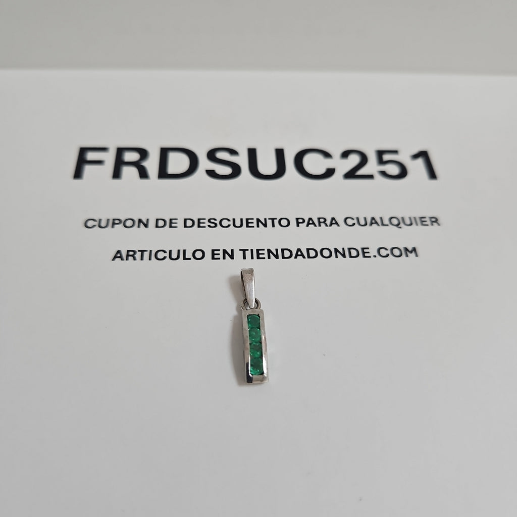 DIJE ORO BLANCO 18 K 1,50 GRMS (SEMINUEVO)