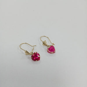 ARETES PAR ORO 10 K 1,20 GRMS (SEMINUEVO)