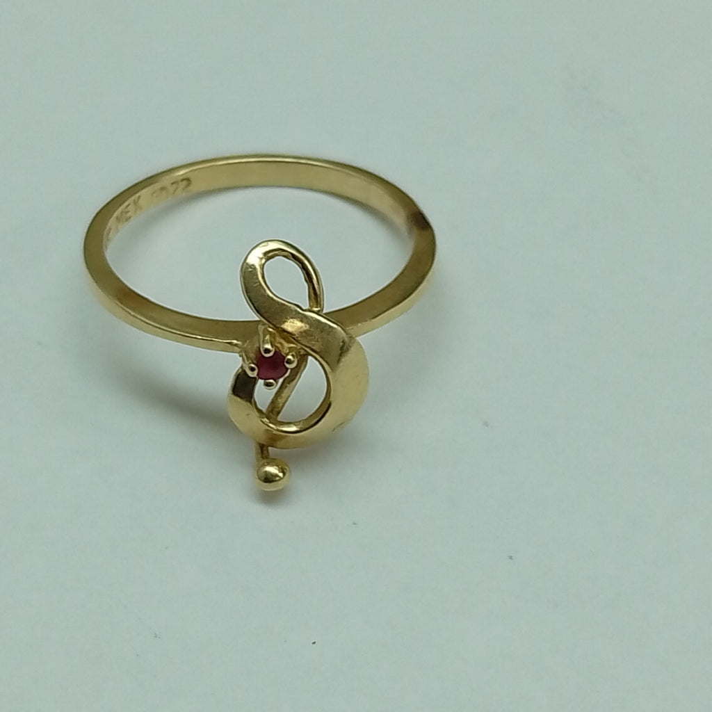 ANILLO ORO 14 K 1.9 GRMS (SEMINUEVO)