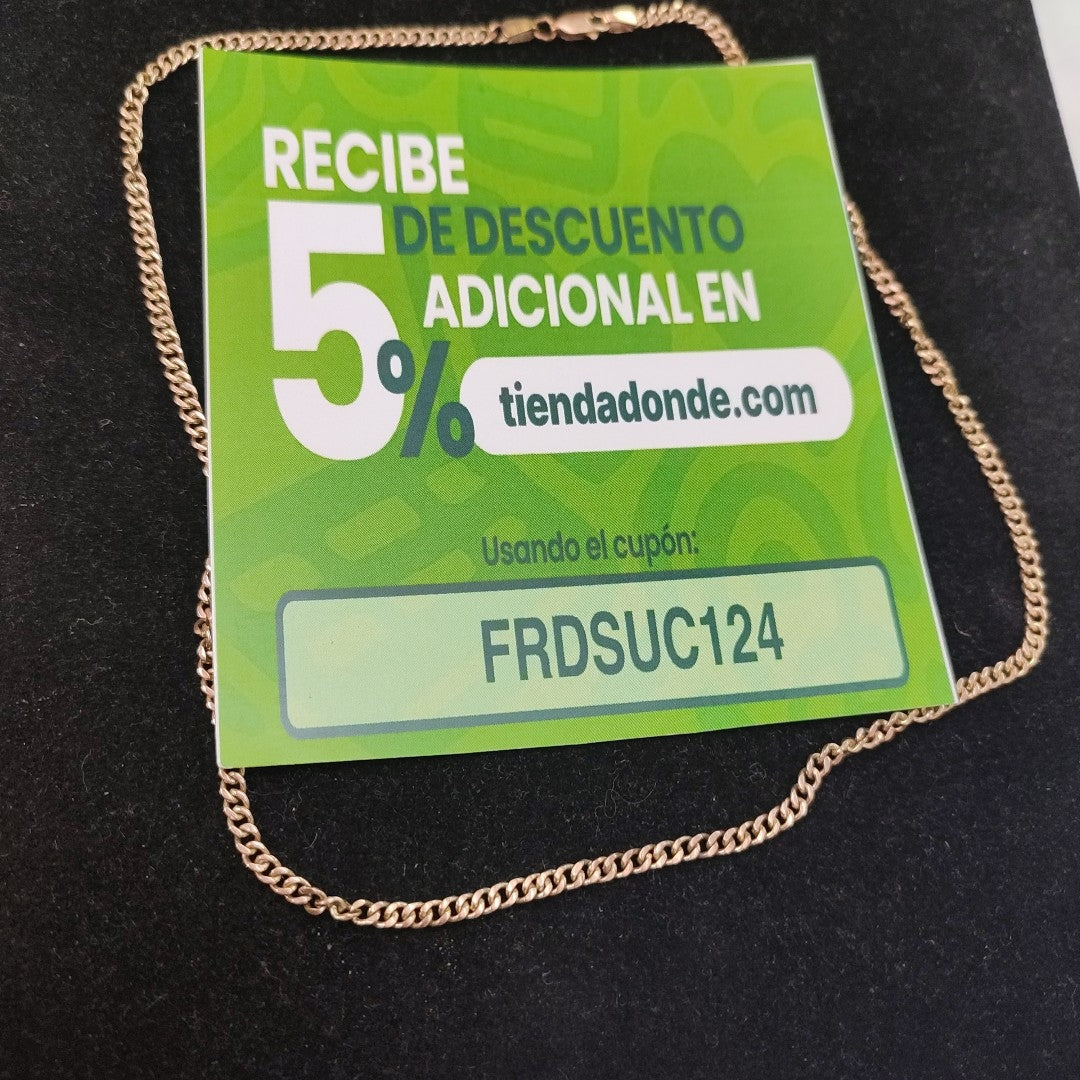 CADENA ORO 8 K 11,50 GRMS (SEMINUEVO)