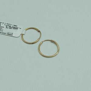 ARRACADAS PAR ORO 14 K 1.1 GRMS (SEMINUEVO)