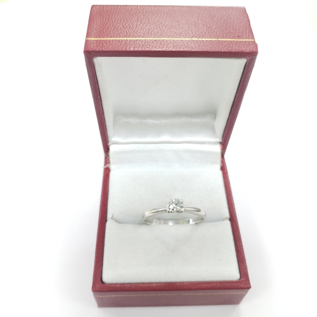 ANILLITO ORO BLANCO 14 K 1,90 GRMS (SEMINUEVO)