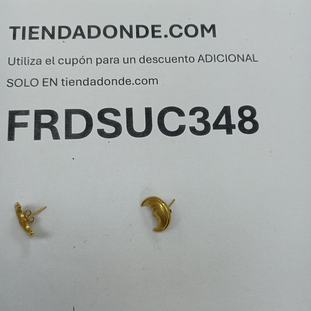 ARETES PAR ORO 18 K 4.5 GRMS (SEMINUEVO)
