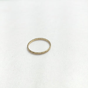 ARGOLLA ORO 14 K 0,80 GRMS (SEMINUEVO)