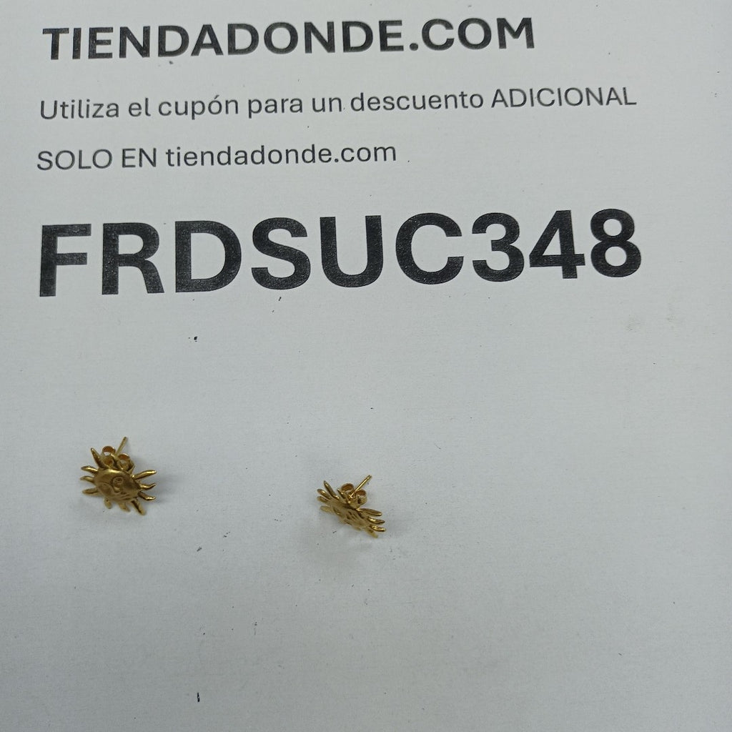 ARETES PAR ORO 14 K 2.8 GRMS (SEMINUEVO)