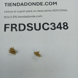 ARETES PAR ORO 14 K 2.8 GRMS (SEMINUEVO)