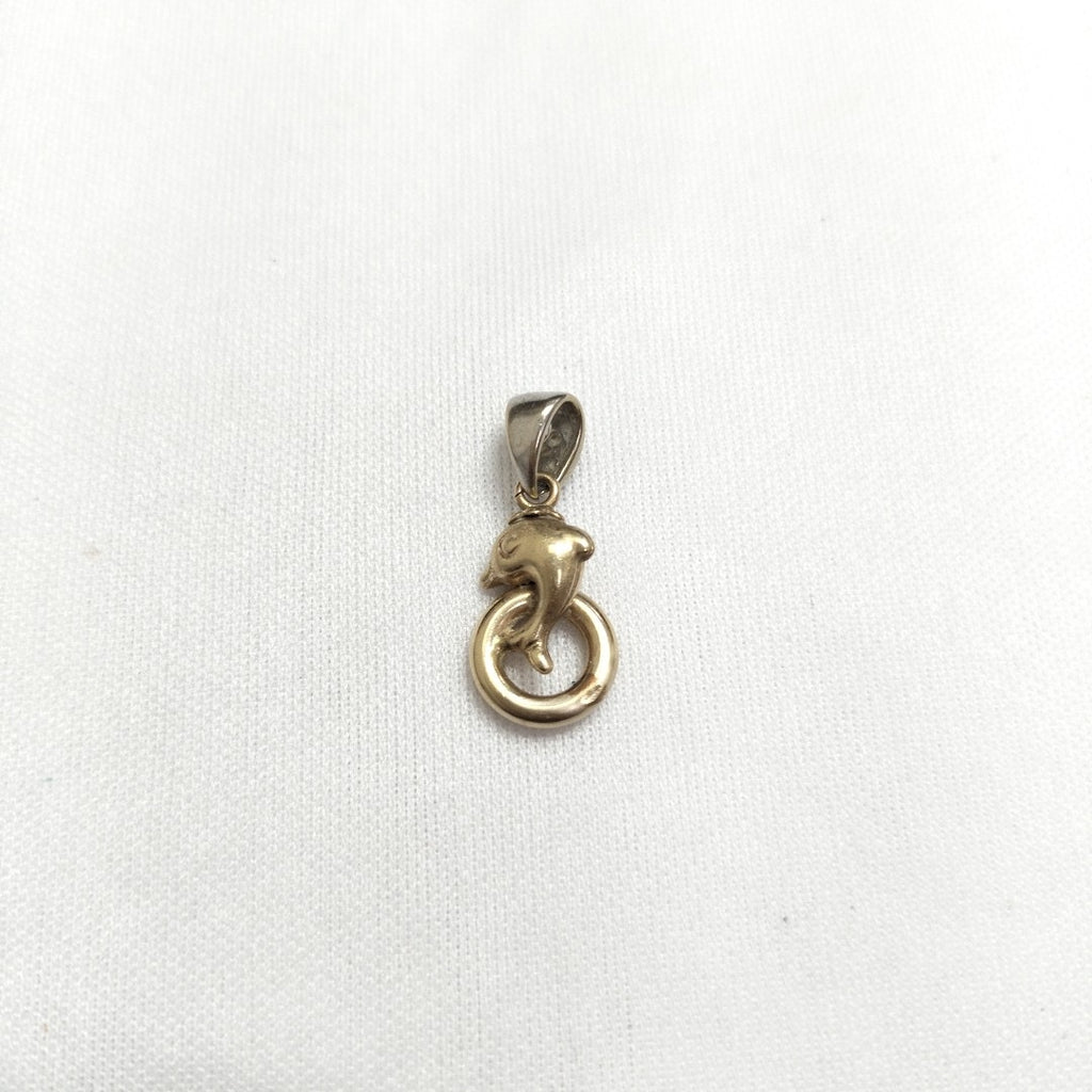 DIJE ORO COMBINADO 14 K 1,30 GRMS (SEMINUEVO)