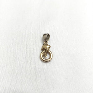 DIJE ORO COMBINADO 14 K 1,30 GRMS (SEMINUEVO)