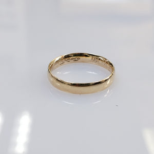 ARGOLLA ORO 14 K 2,80 GRMS (SEMINUEVO)