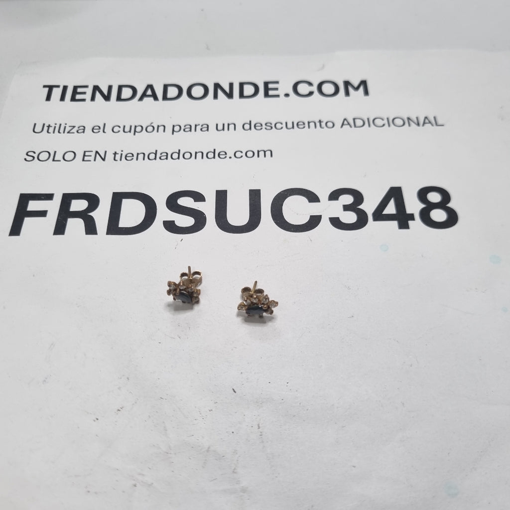 ARETES PAR ORO 10 K 1.7 GRMS (SEMINUEVO)
