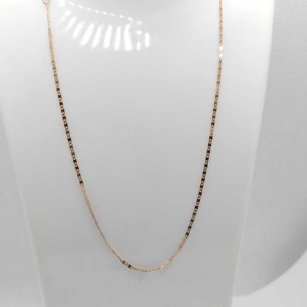CADENA ORO, RODIADO 10 K 1 GRMS (SEMINUEVO)