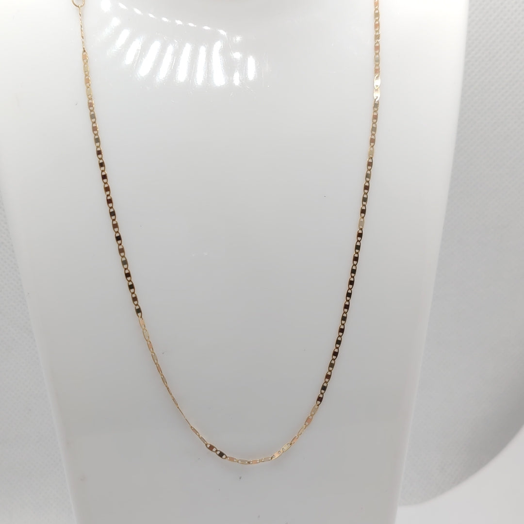 CADENA ORO, RODIADO 10 K 1 GRMS (SEMINUEVO)