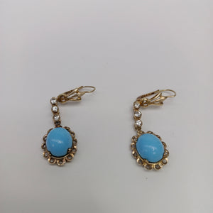 ARETES PAR ORO 10 K 6,90 GRMS (SEMINUEVO)