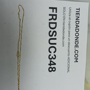 CADENA ORO 14 K 1.3 GRMS (SEMINUEVO)