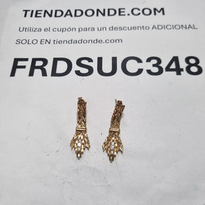 ARETES PAR ORO 14 K 6.5 GRMS (SEMINUEVO)