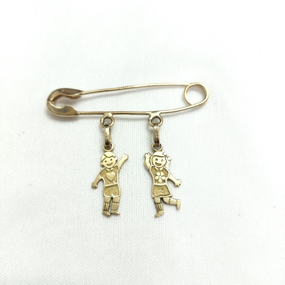 DIJE,PRENDEDOR ORO 14 K 3,70 GRMS (SEMINUEVO)