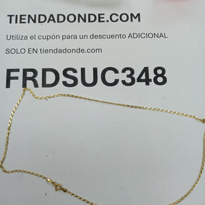 CADENA ORO 14 K 2.9 GRMS (SEMINUEVO)