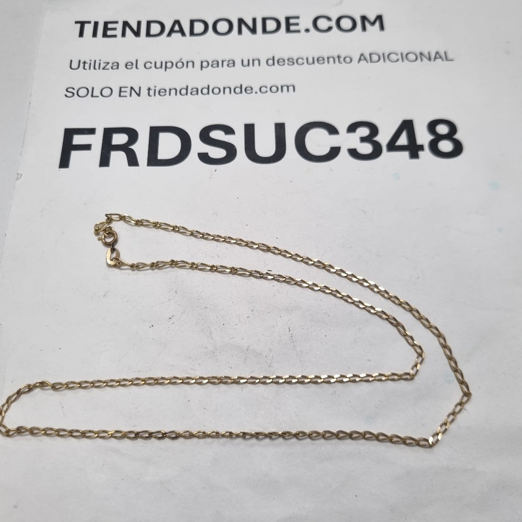 CADENA ORO 10 K 3.9 GRMS (SEMINUEVO)