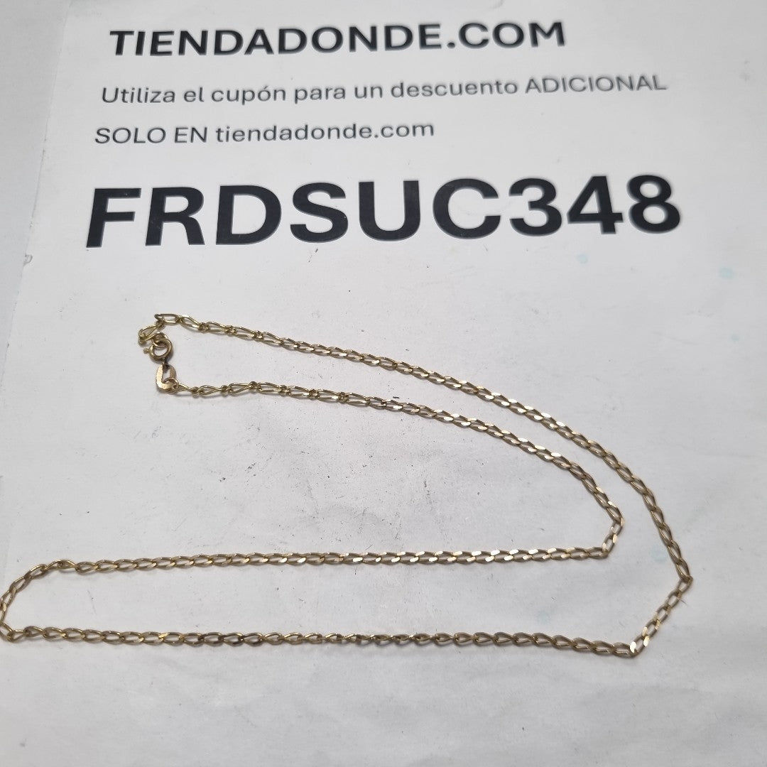 CADENA ORO 10 K 3.9 GRMS (SEMINUEVO)