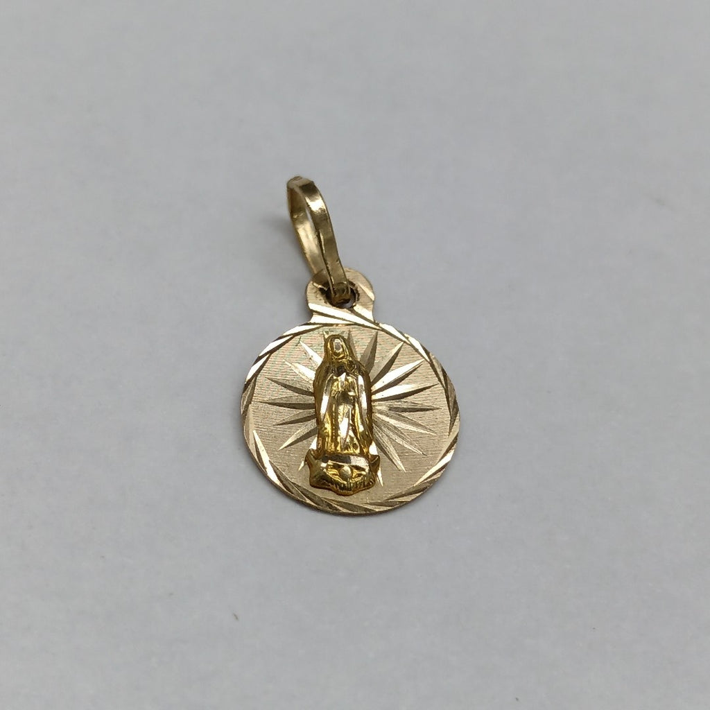 MEDALLA RELIGIOSA ORO 10 K 0,50 GRMS (SEMINUEVO)