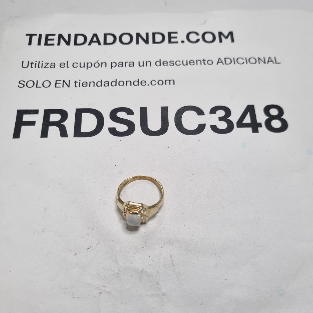 ANILLO ORO 14 K 3.2 GRMS (SEMINUEVO)