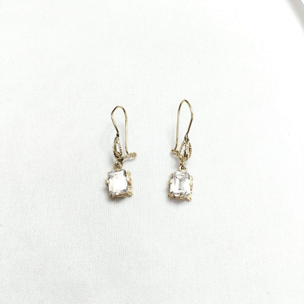ARETES PAR ORO 14 K 2,80 GRMS (SEMINUEVO)