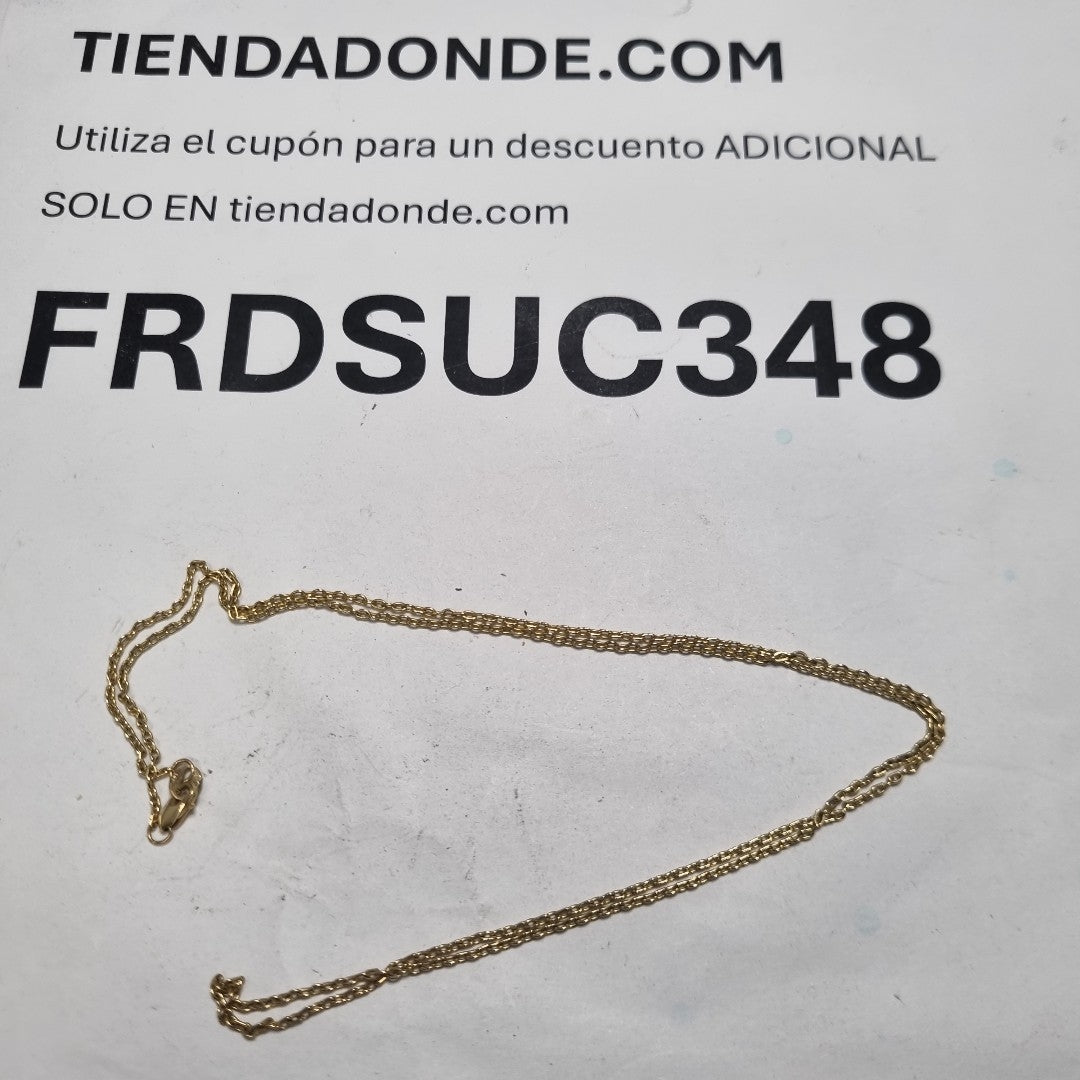CADENA ORO 10 K 3.2 GRMS (SEMINUEVO)