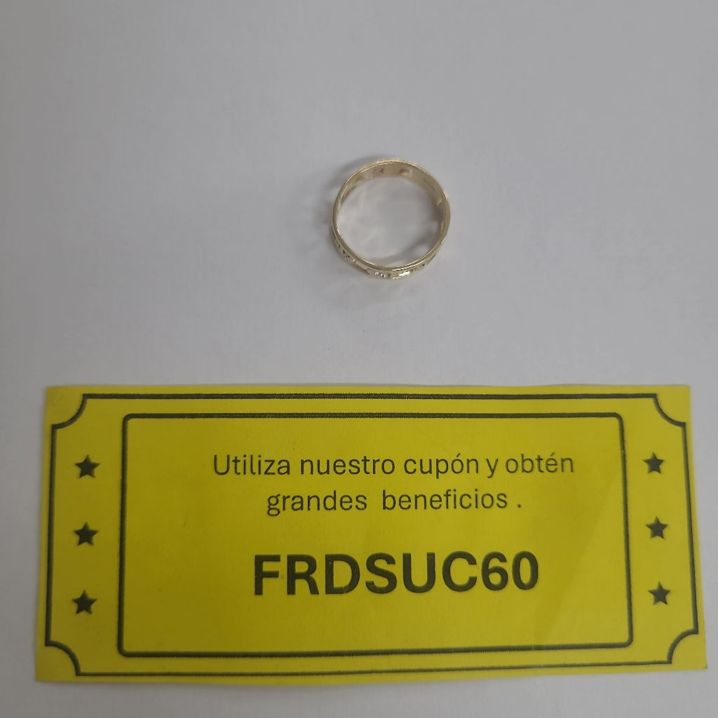 ARGOLLA ORO 14 K 2.2 GRMS (SEMINUEVO)