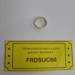 ARGOLLA ORO 14 K 2.2 GRMS (SEMINUEVO)