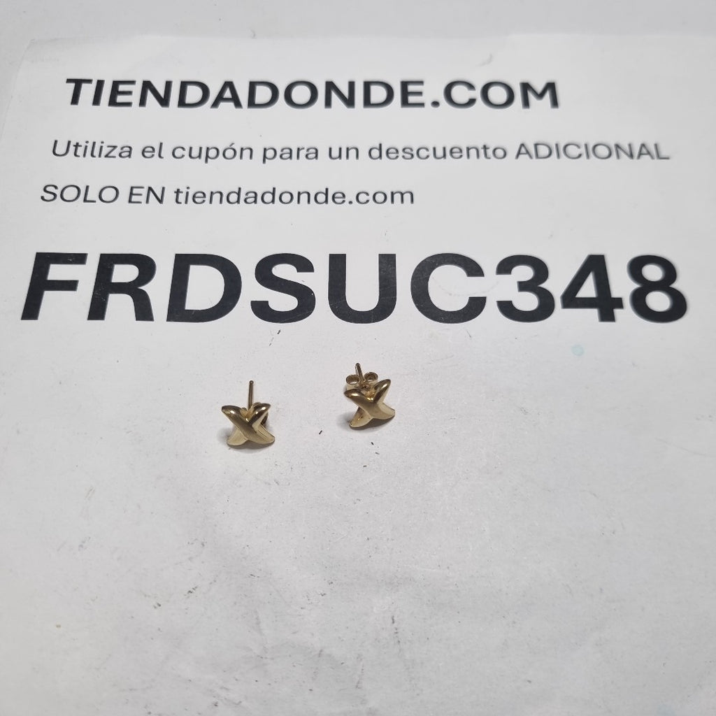 ARETES PAR ORO 10 K 1.4 GRMS (SEMINUEVO)
