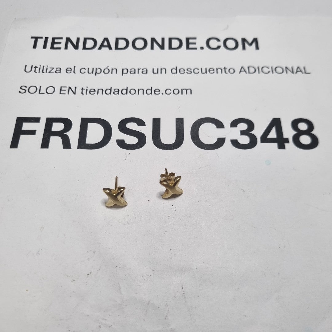 ARETES PAR ORO 10 K 1.4 GRMS (SEMINUEVO)