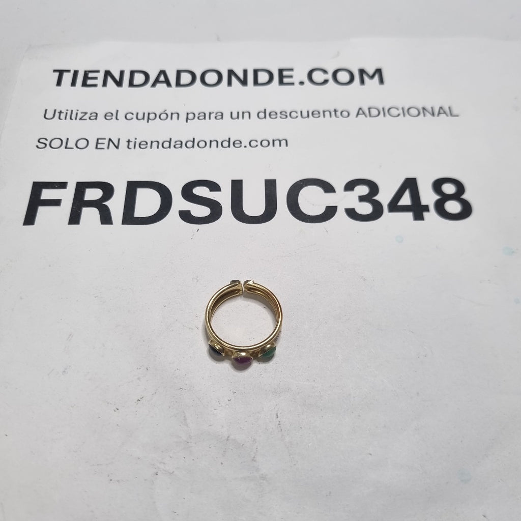 ANILLO ORO 14 K 3.2 GRMS (SEMINUEVO)